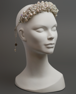 Jessica • Bridal Crystalized Multiway Headpiece-Necklace - Roxlynch.com