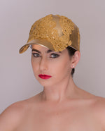 Luciana • Solid Gold Laced Cap