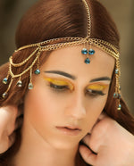 Norns • Gold Dangling Chain Dangling Headdress - Roxlynch.com