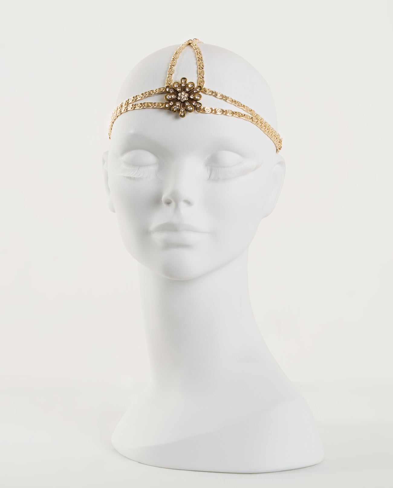 Fortune • Gold Chain Headdress | Roxlynch.com